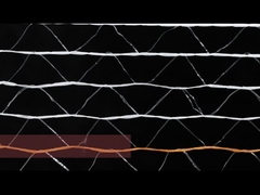 آلة الحياكة شريط إبرة مزدوجة راشيل لصنع شبكة بالة / البلاستيك صافي