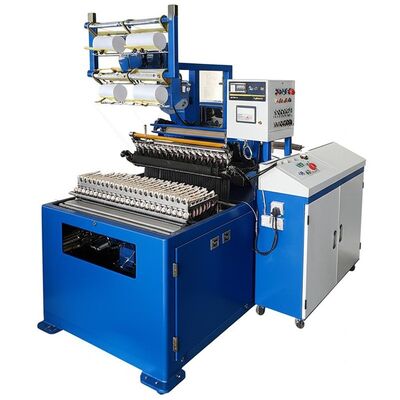 عرض 1.5 متر 5 متر آلة صنع شبكة تظليل أوتوماتيكية بالكامل جهد حسب بلد المشتري تقنية متقدمة للإنتاج